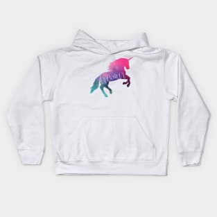 Space Dreamer Unicorn Kids Hoodie